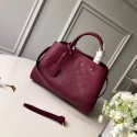 Louis vuitton original MONTAIGNE MM M44311 fuchsia JH01401LJ17