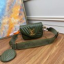 Louis Vuitton Original NEW WAVE MULTI-POCHETTE M56461 green JH00400fK95