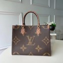 Louis vuitton original ONTHEGO Monogram Reverse Medium tote bag M45321 JH00466GL26
