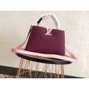 Louis vuitton original taurillon leather Capucines BB M94517 bordeaux JH00503vb27