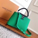 Louis vuitton original taurillon leather Capucines BB M94517 green JH00502lu18