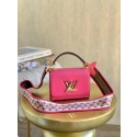 Louis vuitton original TWIST MM M57050 Agathe Rose Pink JH00323sj48