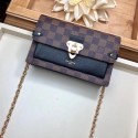 Louis Vuitton original VAVIN CHAIN WALLET N60237 black JH01220Js36