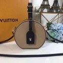 Louis Vuitton PETITE BOITE CHAPEAU M43510 Apricot with black JH00481GJ97