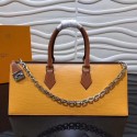 Louis Vuitton SAC TRICOT Epi Leather M52805 yellow JH01448vV16