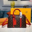 Louis Vuitton SOUFFLOT BB M44815 red JH00646cP15