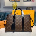 Louis Vuitton SOUFFLOT Medium bag M44817 black JH00649SP97
