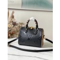 Louis Vuitton SPEEDY BANDOULIERE 25 M58524 black JH00063cx21