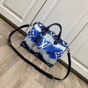 Louis Vuitton SPEEDY BANDOULIERE 30 M45146 blue JH00579cP55