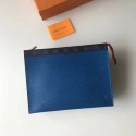Louis Vuitton Split Pochette Voyage EPI Leather M67736 blue JH00067fo19