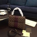 Louis Vuitton TAURILLON DAMIER EBENE N64416 purple JH00648gz34