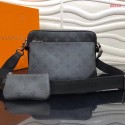 Louis Vuitton TRIO MESSENGER M69443 black JH00264xA12