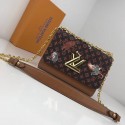 Louis Vuitton TWIST MM M44408 brown JH01501Nc47