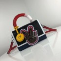 Louis Vuitton TWIST MM M52514 blue JH01504Fa12