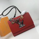 Louis Vuitton TWIST MM M52894 red JH01338KY38
