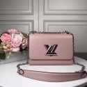 Louis Vuitton TWIST Original leather Shoulder Bag M50280 pink JH00590SB35