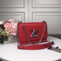 Louis Vuitton TWIST Original leather Shoulder Bag M50280 red JH00587pb81