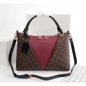 Louis Vuitton V TOTE MM M43949 Bordeaux Red JH01673ul51