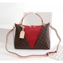 Louis Vuitton V TOTE MM M43949 red JH01675rj41