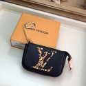 Louis vuitton ZIPPY Zippered pocket purse M67579 black JH00934fp99