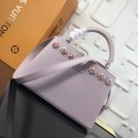 Luxury Imitation Louis vuitton original CAPUCINES M94519 pink JH01756Pn88