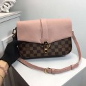 Luxury Imitation Louis Vuitton Original Damier Ebene Canvas WIGHT N44243 pink JH00346Pn88