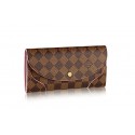 Luxury Louis Vuitton Damier Ebene Canvas Caissa Wallet N61227 JH00838NG76
