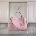 Luxury Louis Vuitton Monogram Empreinte Montaigne MM M41698 light pink JH00879ze26