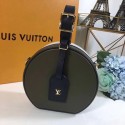 Luxury Louis Vuitton PETITE BOITE CHAPEAU M43510 Dark green with white JH00482hU18