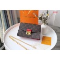 New Louis Vuitton Monogram Canvas Original Chain bag M60357 red JH00568Dx33