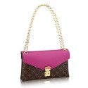 New Louis Vuitton Monogram Canvas Pallas Chain M41635 Grape JH00928Dx33