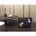New Louis Vuitton POCHETTE VOYAGE N64442 black JH00647rZ14