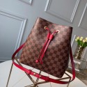 Replica 1:1 Louis Vuitton Damier Ebene NEONOE N40198 Cherry Berry JH00819td34