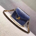 Replica 2017 louis vuitton original leather fashion show metis mm m40780 blue JH00742TH29
