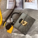 Replica Designer Louis vuitton SPRING STREET M90376 Bitume Metallise Metallic Gray JH01324uT54