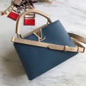 Replica Louis vuitton CAPUCINES BB M52986 Bleu Naval JH01331jE50
