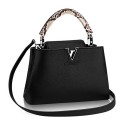 Replica Louis Vuitton Capucines BB N92040 Noir JH00995sU34