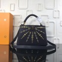 Replica Louis Vuitton CAPUCINES PM M94519 black JH01516vJ33