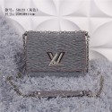 Replica Louis Vuitton epi leather shoulder bag 50123 grey JH01112eG43
