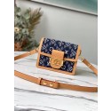 Replica Louis Vuitton mini SINCE 1854 DAUPHINE M57394 blue JH00232Aj18