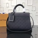 Replica Louis Vuitton mongram empreinte original leather VOSGES M43249 black JH00600kq23