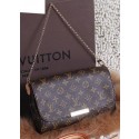 Replica Louis Vuitton Monogram Canvas Favorite MM Shoulder Bag M40718 JH01353oV69