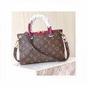 Replica Louis Vuitton Monogram Canvas Pallas BB Original leather M43476 rose JH00619EX20