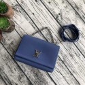 Replica Louis Vuitton Monogram Empreinte LOCKME BB 51200 blue JH00340Oh34