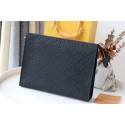 Replica Louis Vuitton Monogram Empreinte POCHETTE VOYAGE MM M41058 black JH00099TN94