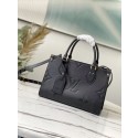 Replica Louis Vuitton ONTHEGO PM - EXCLUSIVELY ONLINE M45660 black JH00244Yp41