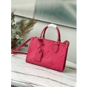 Replica Louis Vuitton ONTHEGO PM - EXCLUSIVELY ONLINE M45660 Freesia Pink JH00240kq23