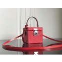 Replica Louis Vuitton original Epi Leather BLEECKER BOX M52466 red JH01614ec82