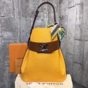 Replica Louis Vuitton original Epi leather TWIST BUCKET M52803 yellow JH01898GC56