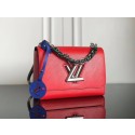 Replica Louis vuitton original epi leather TWIST MM M52506 Coquelicot JH01620ap60